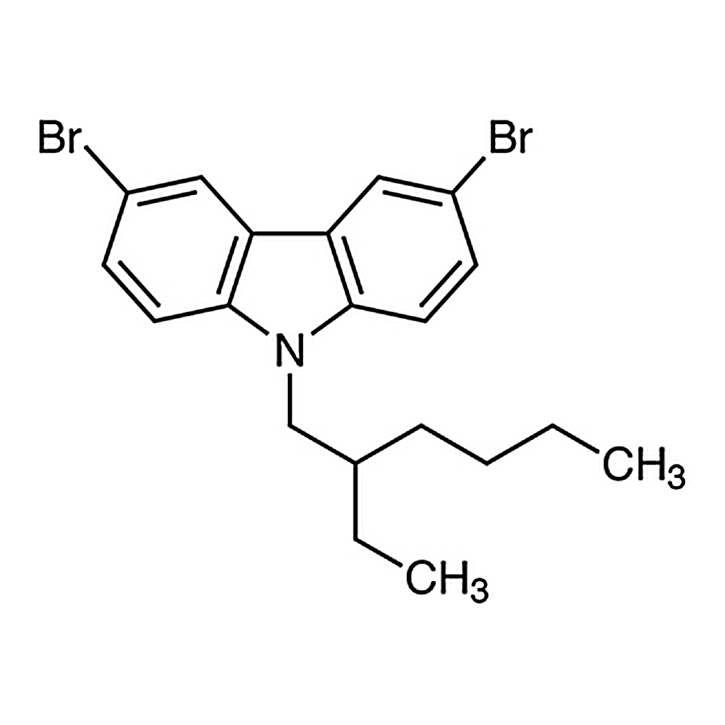 TCI 3,6-Dibromo-9-(2-ethylhexyl)carbazole