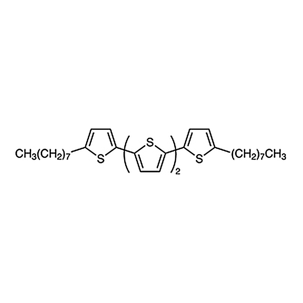 TCI 5,5'''-Di-n-octyl-2,2':5',2'':5'',2'''-quaterthiophene