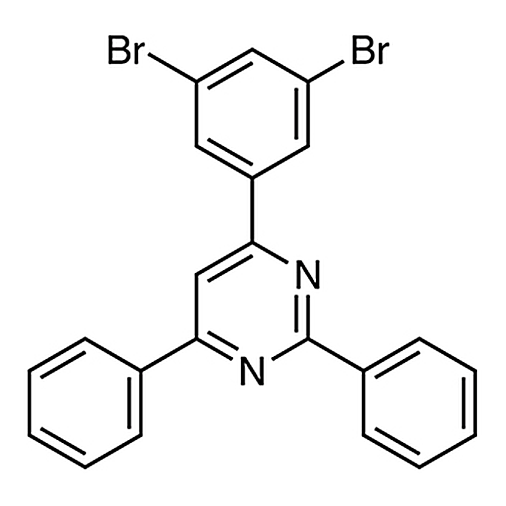 TCI 4-(3,5-Dibromophenyl)-2,6-diphenylpyrimidine