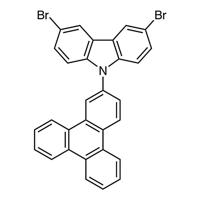 TCI 3,6-Dibromo-9-(triphenylen-2-yl)carbazole