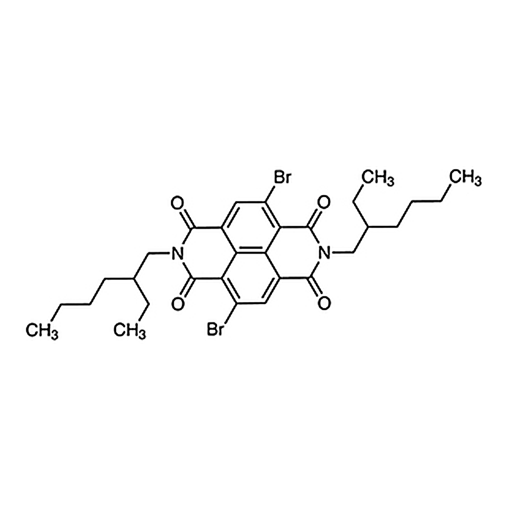 TCI 2,6-Dibromo-N,N'-bis(2-ethylhexyl)-1,8:4,5-naphthalenetetracarboxdiimide