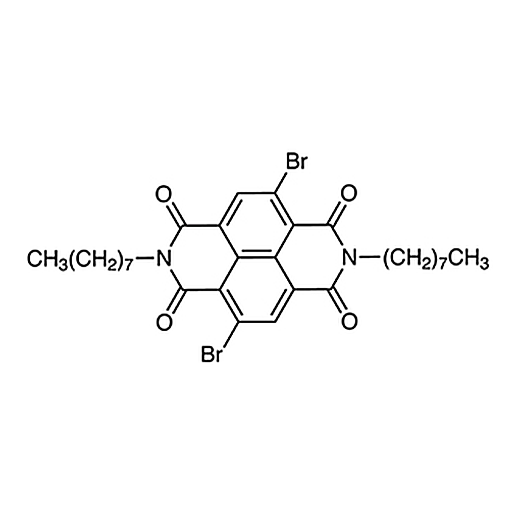 TCI 2,6-Dibromo-N,N'-di-n-octyl-1,8:4,5-naphthalenetetracarboxdiimide