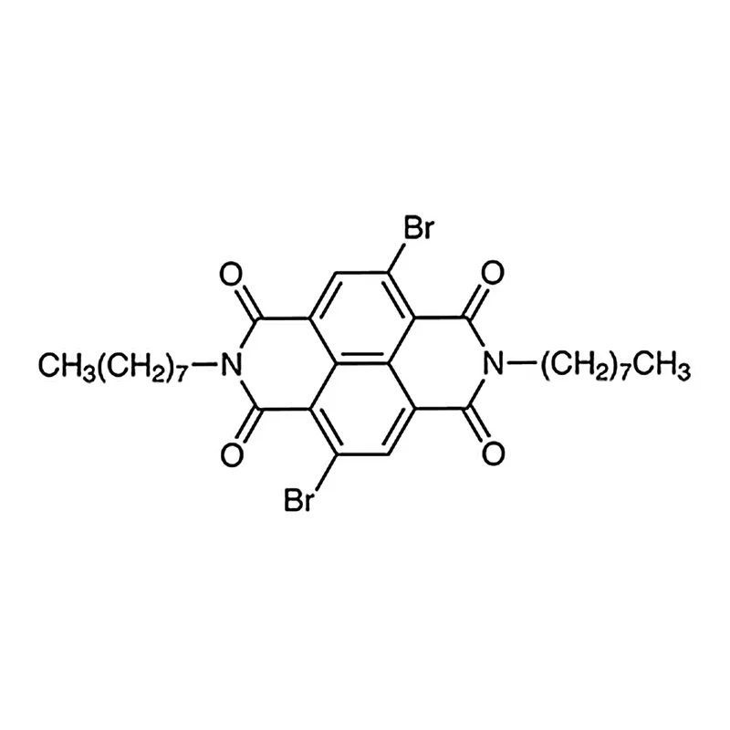 TCI 2,6-Dibromo-N,N'-di-n-octyl-1,8:4,5-naphthalenetetracarboxdiimide