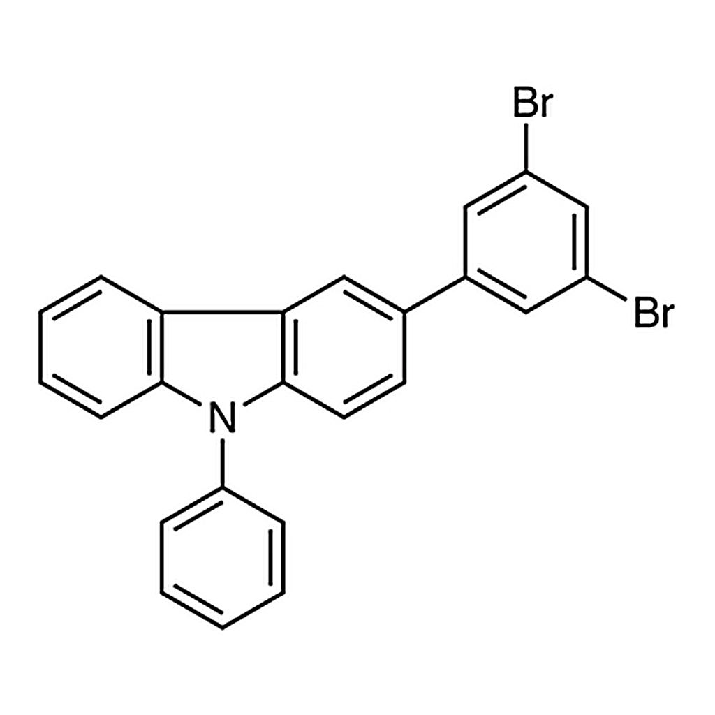 TCI 3-(3,5-Dibromophenyl)-9-phenyl-9H-carbazole