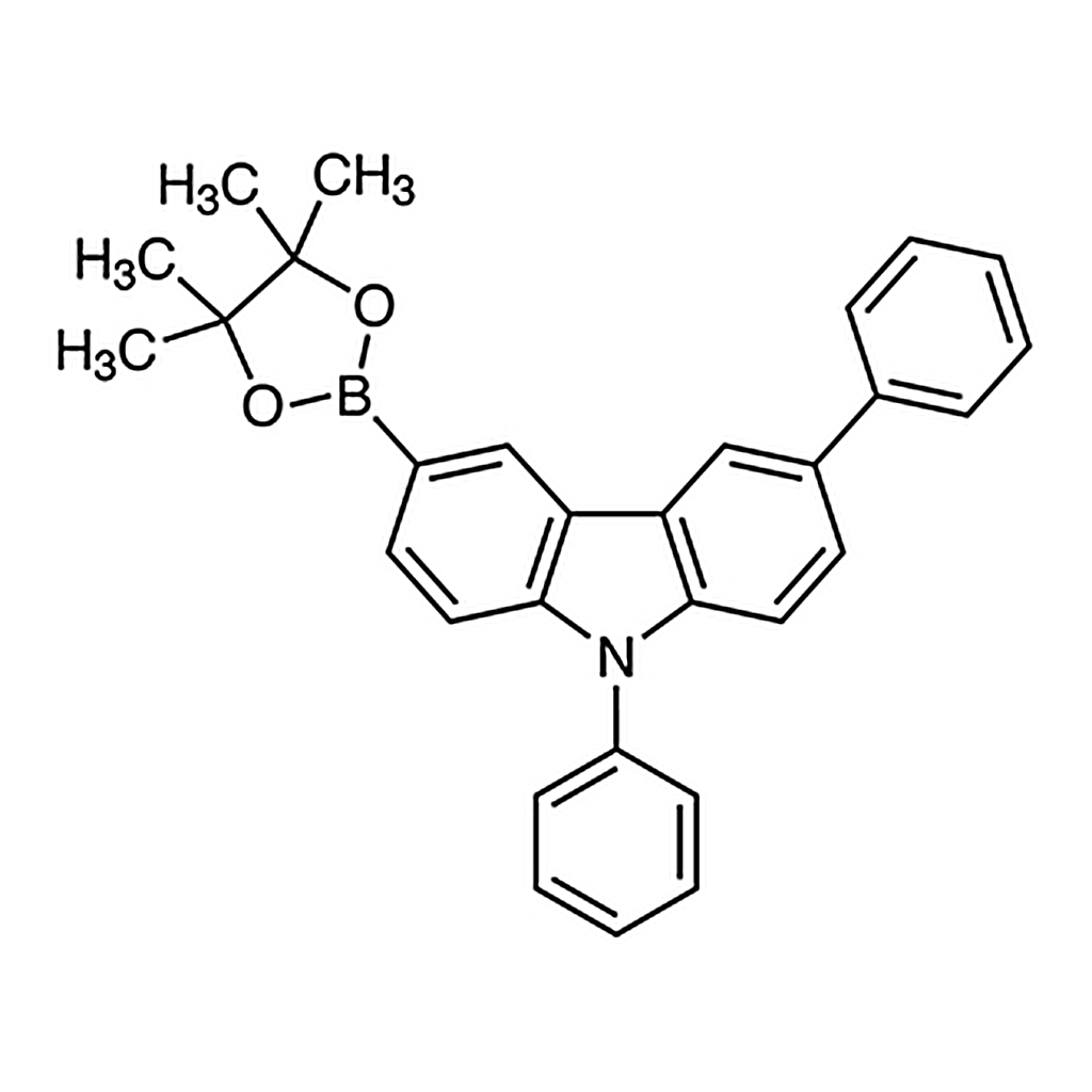 TCI 3,9-Diphenyl-6-(4,4,5,5-tetramethyl-1,3,2-dioxaborolan-2-yl)carbazole