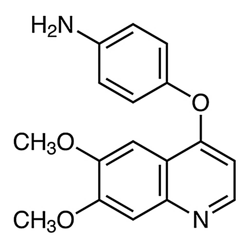 TCI 4-[(6,7-Dimethoxyquinolin-4-yl)oxy]aniline