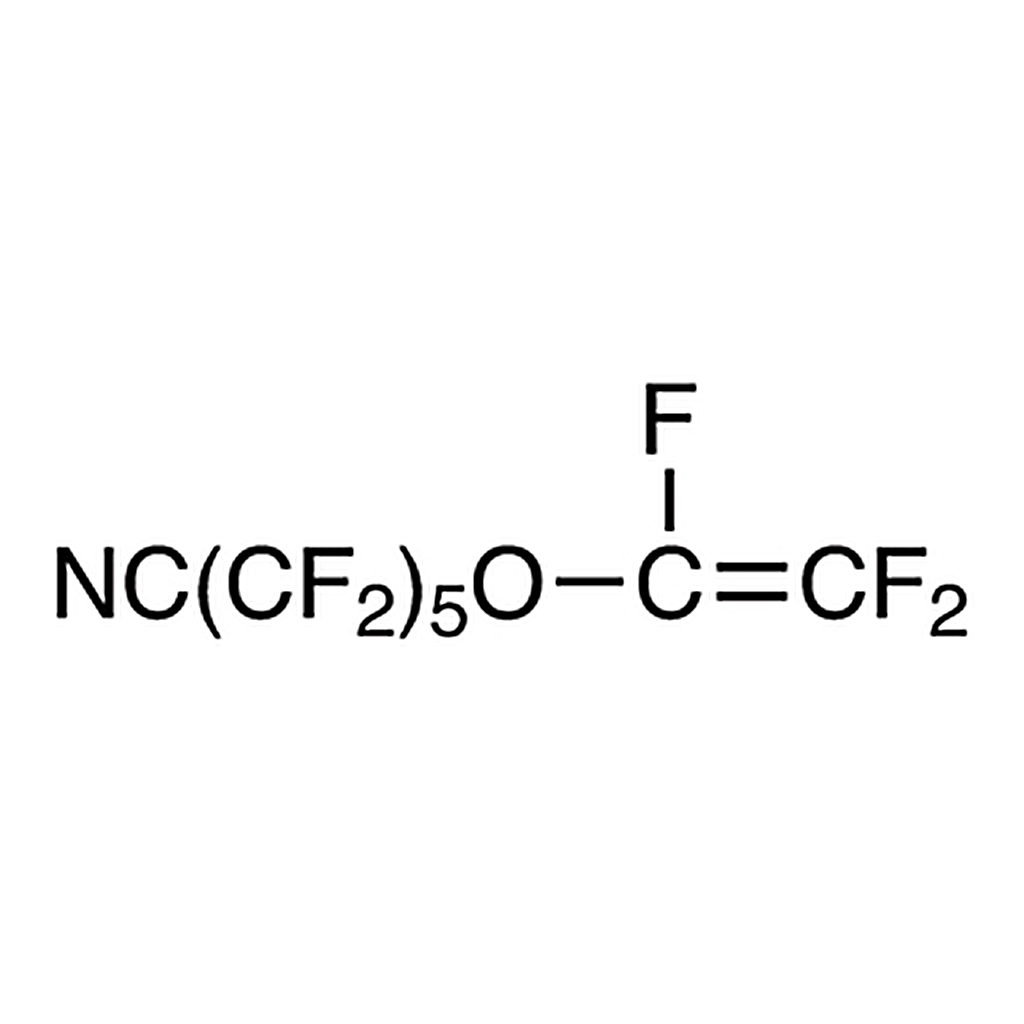 TCI 2,2,3,3,4,4,5,5,6,6-Decafluoro-6-[(1,2,2-trifluorovinyl)oxy]hexanenitrile
