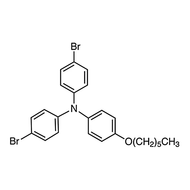 TCI 4,4'-Dibromo-4''-(hexyloxy)triphenylamine