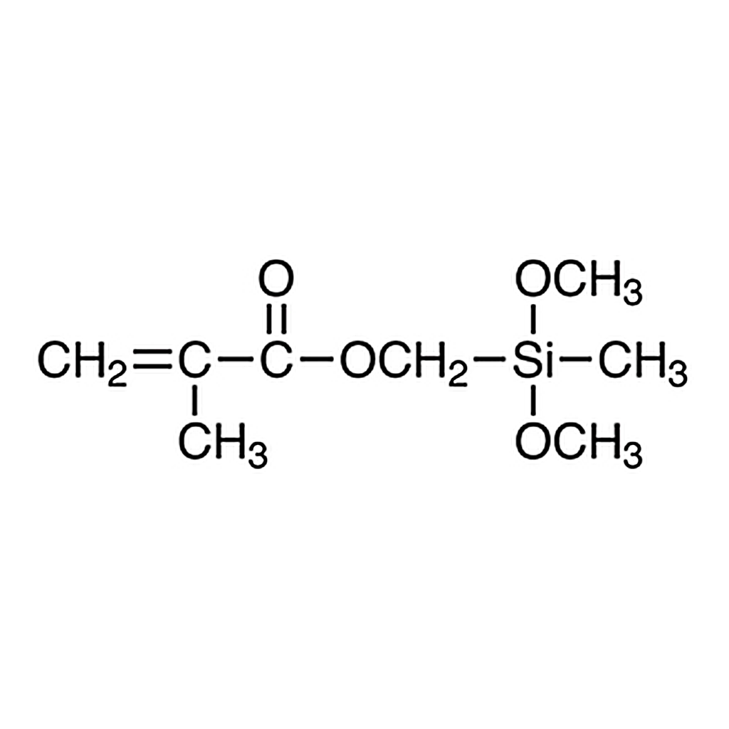 TCI [Dimethoxy(methyl)silyl]methyl Methacrylate (stabilized with BHT)