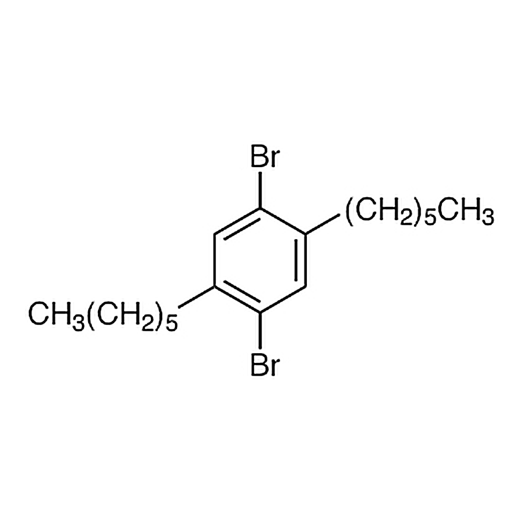 TCI 1,4-Dibromo-2,5-dihexylbenzene
