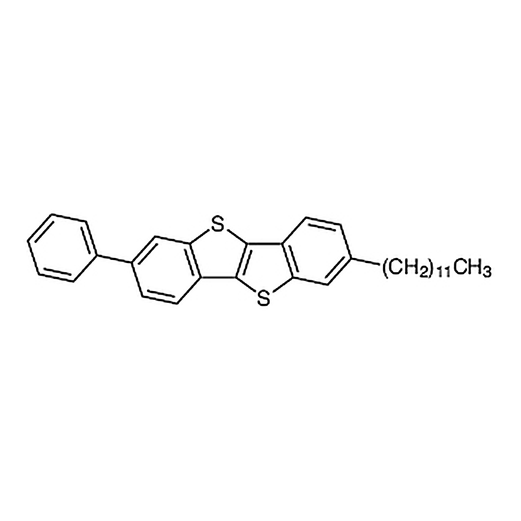 TCI 2-Dodecyl-7-phenyl[1]benzothieno[3,2-b][1]benzothiophene [for organic electronics]
