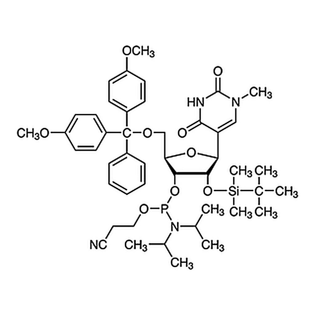 TCI DMT-2'-O-TBDMS-1-methylpeudouridine Phosphoramidite