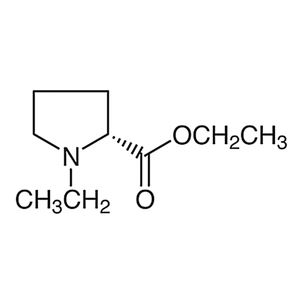 TCI Ethyl (R)-(+)-1-Ethyl-2-pyrrolidinecarboxylate