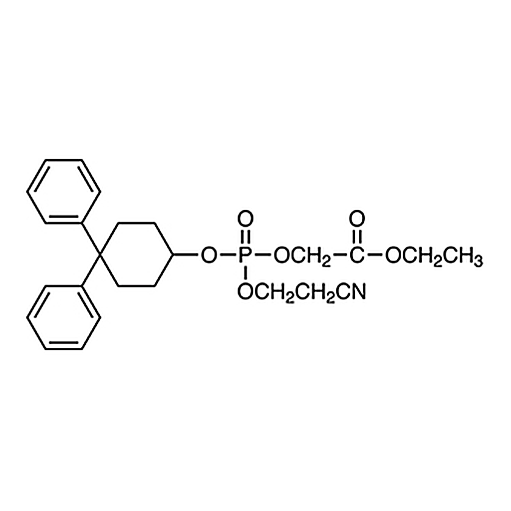 TCI Ethyl 2-[(2-Cyanoethoxy)(4,4-diphenylcyclohexyloxy)phosphoryloxy]acetate