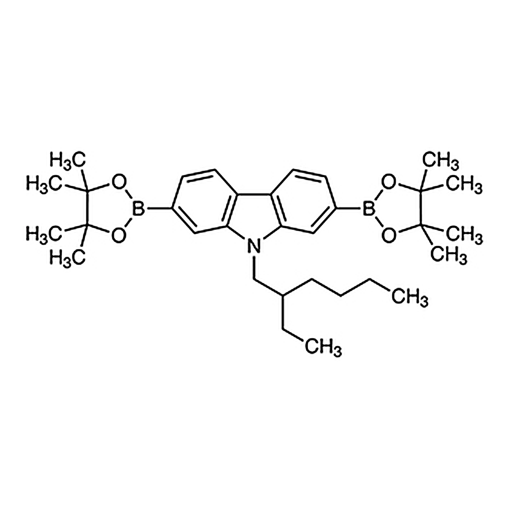 TCI 9-(2-Ethylhexyl)-2,7-bis(4,4,5,5-tetramethyl-1,3,2-dioxaborolan-2-yl)-9H-carbazole