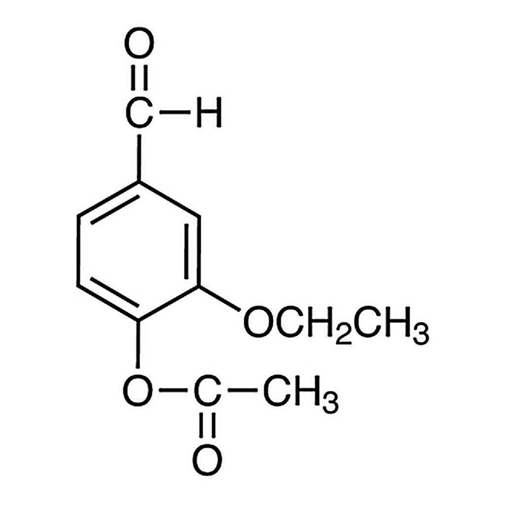 TCI 2-Ethoxy-4-formylphenyl Acetate