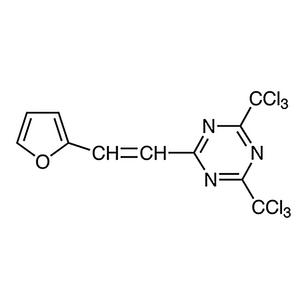 TCI 2-[2-(Furan-2-yl)vinyl]-4,6-bis(trichloromethyl)-1,3,5-triazine