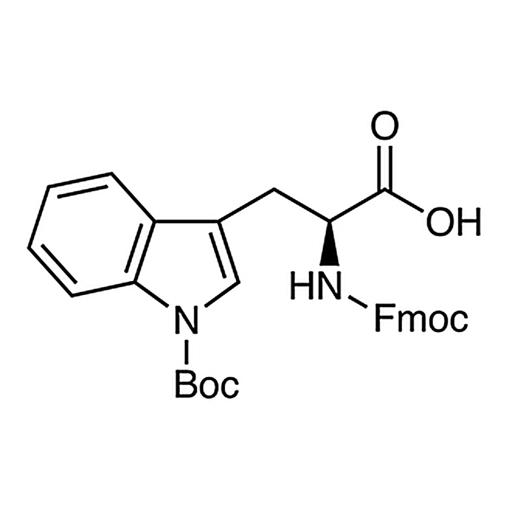 TCI Nα-[(9H-Fluoren-9-ylmethoxy)carbonyl]-N1-tert-butoxycarbonyl-L-tryptophan