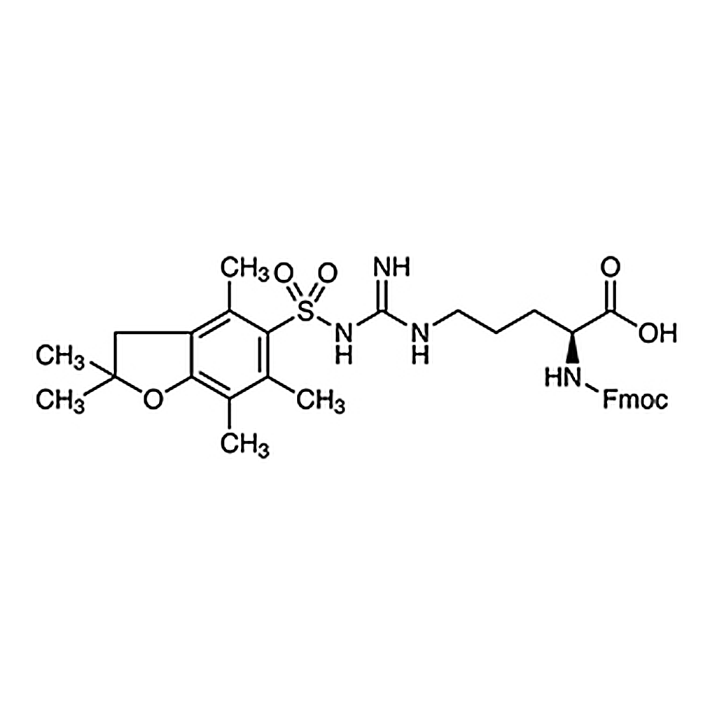 TCI Nα-[(9H-Fluoren-9-ylmethoxy)carbonyl]-Nω-(2,2,4,6,7-pentamethyldihydrobenzofuran-5-sulfonyl)-L-arginine