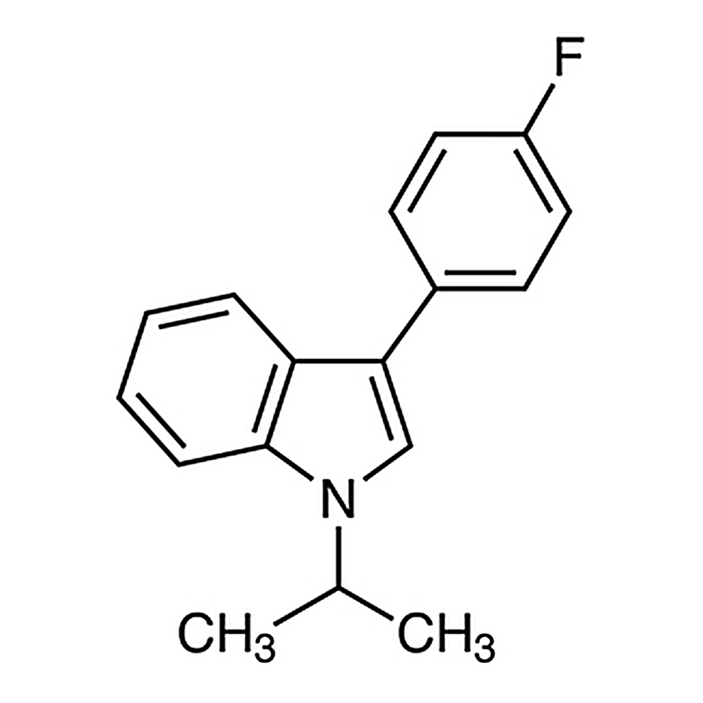TCI 3-(4-Fluorophenyl)-1-isopropylindole
