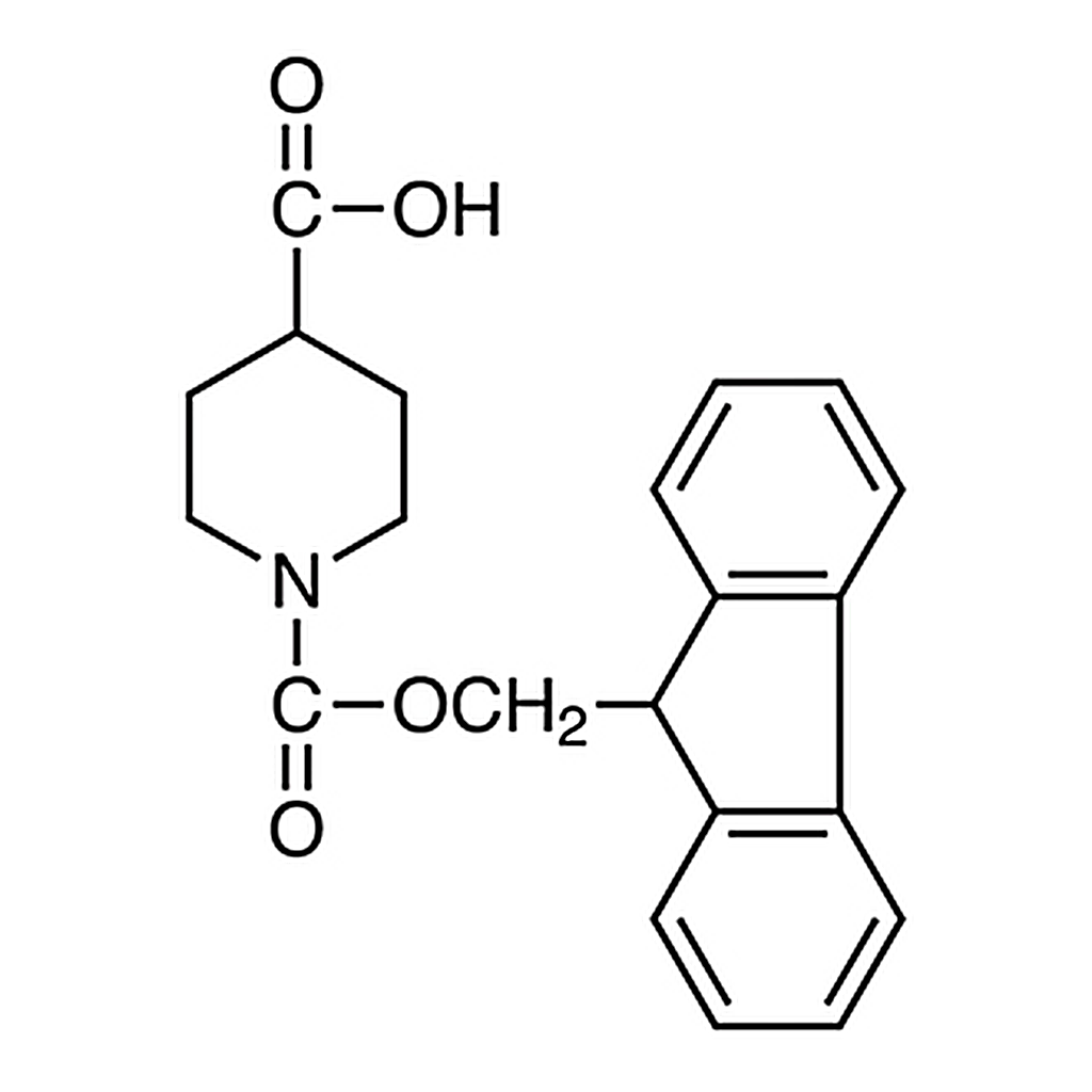 TCI 1-[(9H-Fluoren-9-ylmethoxy)carbonyl]-4-piperidinecarboxylic Acid