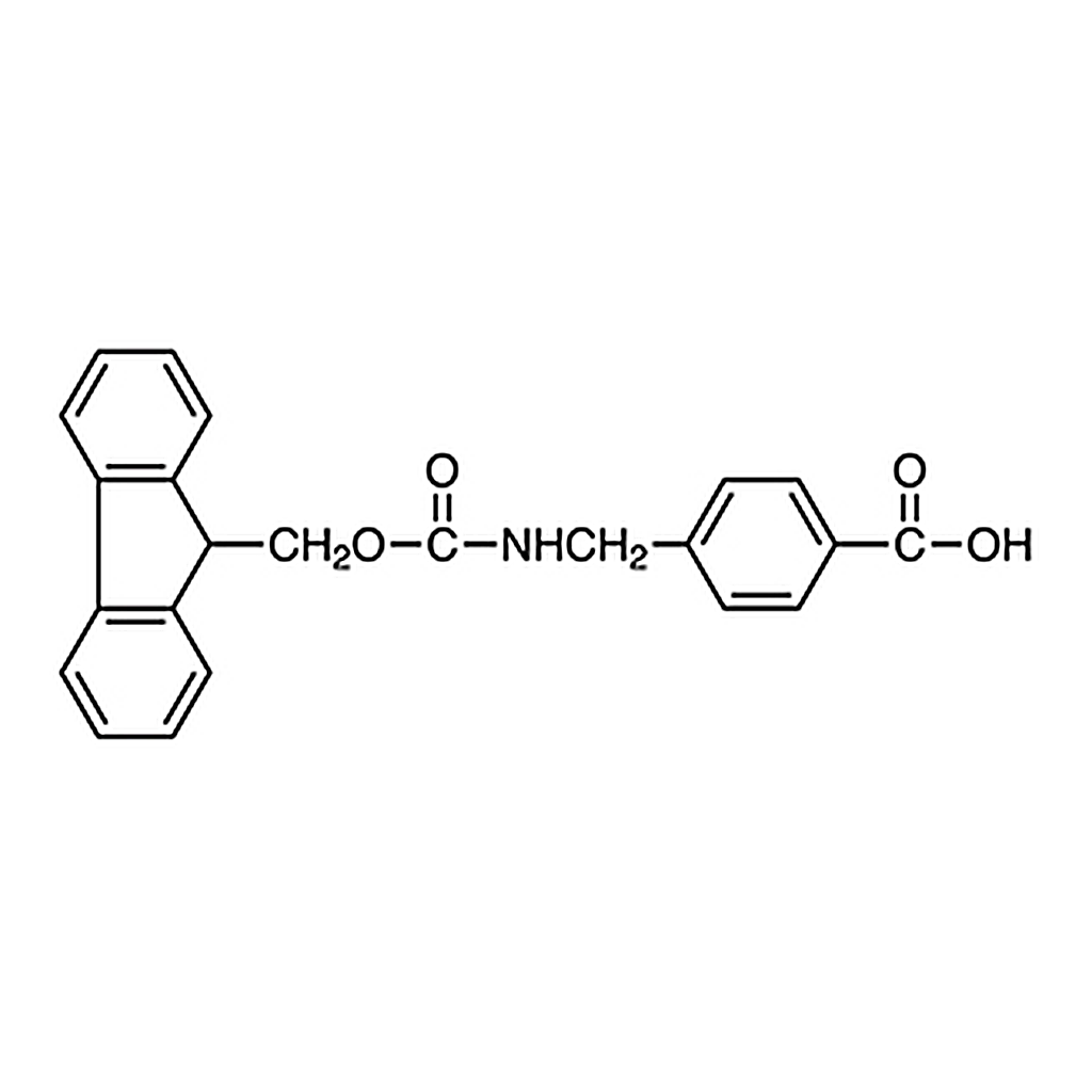 TCI 4-[[(9H-Fluoren-9-ylmethoxy)carbonyl]aminomethyl]benzoic Acid