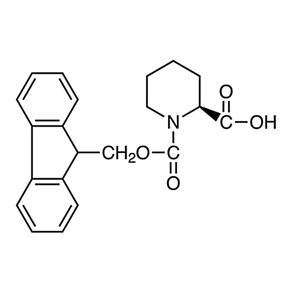 TCI (S)-1-[(9H-Fluoren-9-ylmethoxy)carbonyl]-2-piperidinecarboxylic Acid