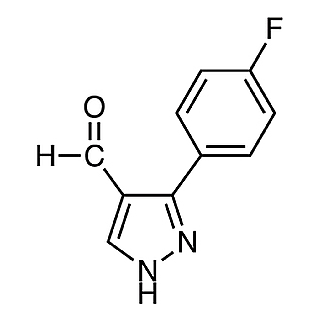 TCI 3-(4-Fluorophenyl)pyrazole-4-carboxaldehyde