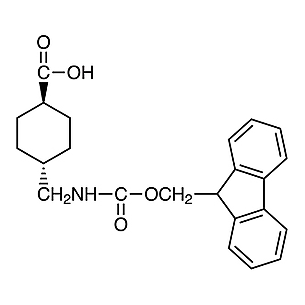 TCI trans-4-[[[[(9H-Fluoren-9-yl)methoxy]carbonyl]amino]methyl]cyclohexanecarboxylic Acid