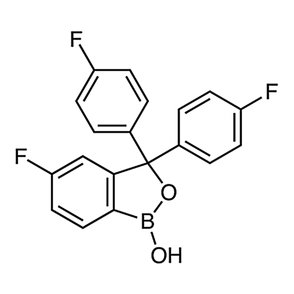 TCI 5-Fluoro-3,3-bis(4-fluorophenyl)benzo[c][1,2]oxaborol-1(3H)-ol