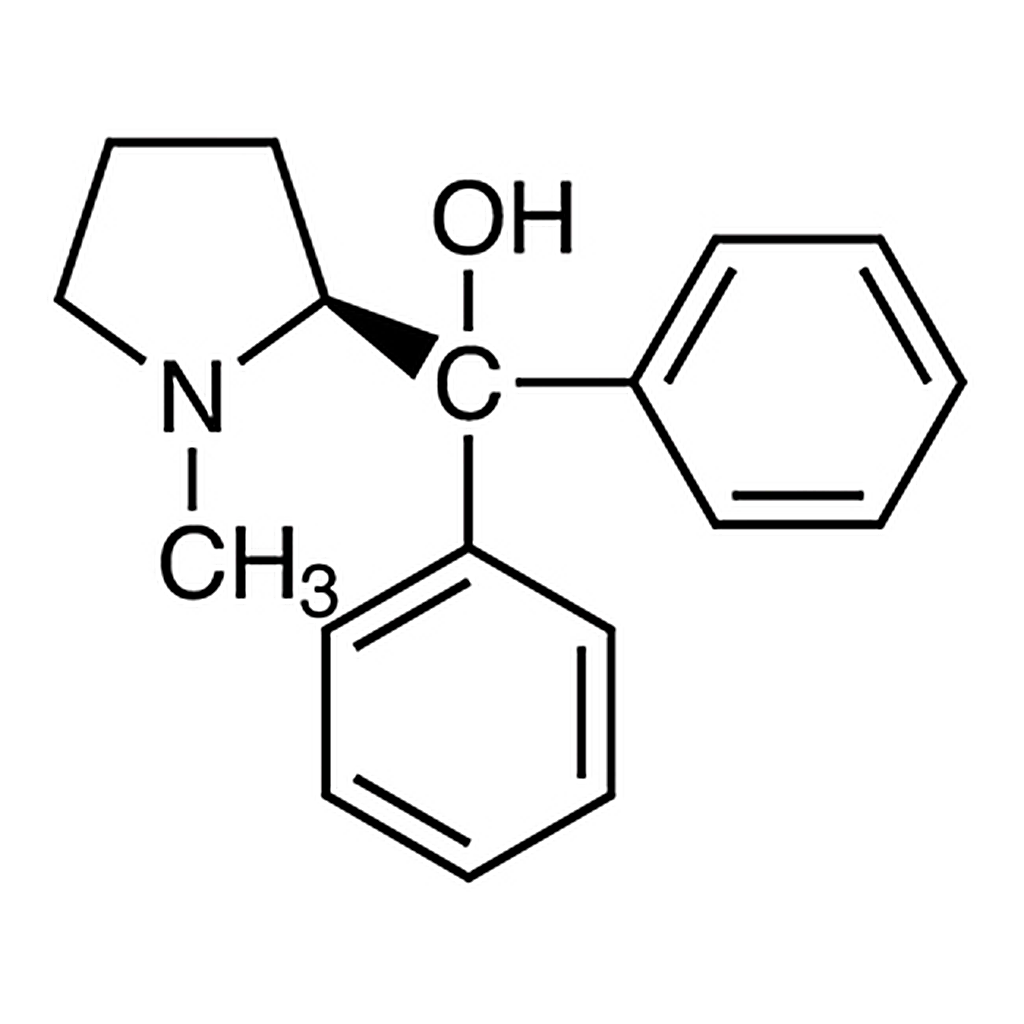 TCI (S)-(+)-2-[Hydroxy(diphenyl)methyl]-1-methylpyrrolidine
