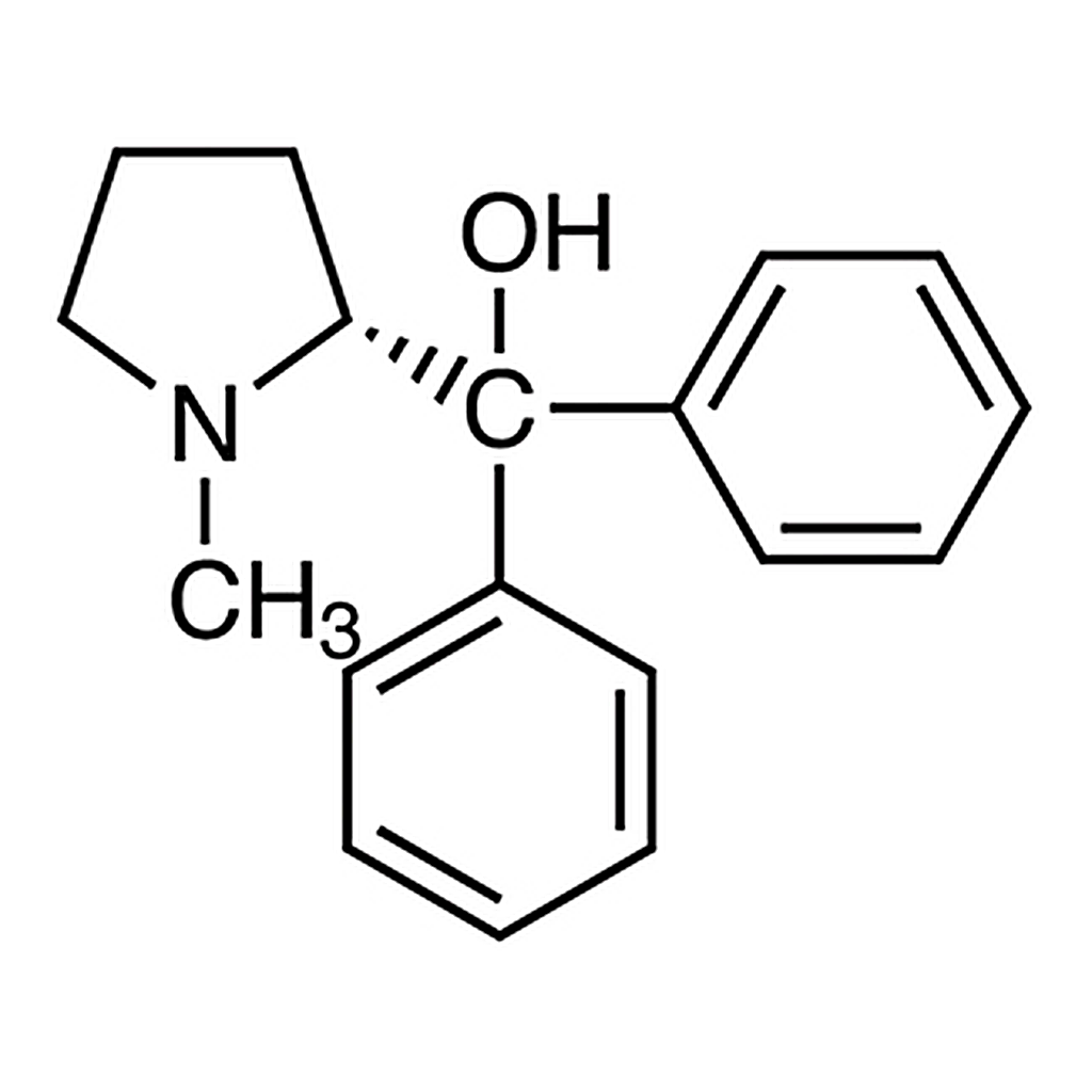 TCI (R)-(-)-2-[Hydroxy(diphenyl)methyl]-1-methylpyrrolidine