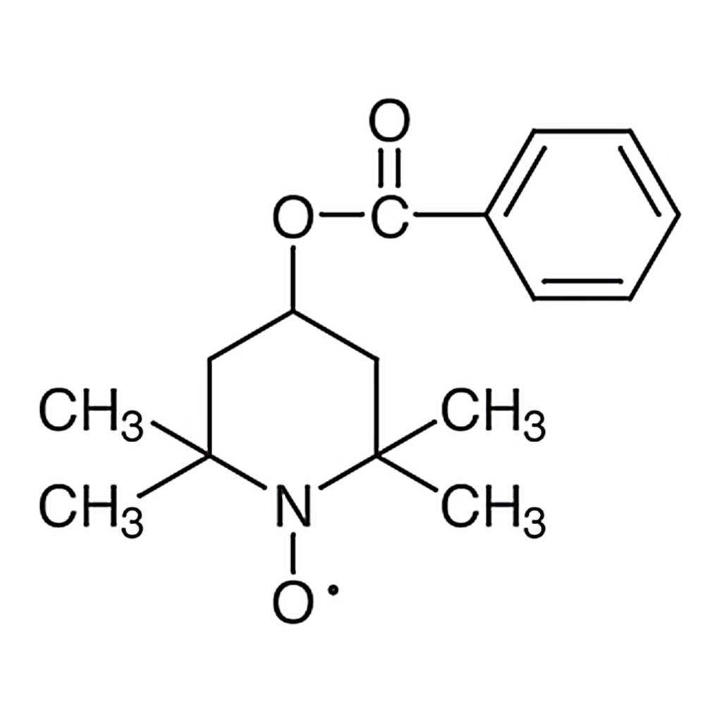 TCI 4-Hydroxy-2,2,6,6-tetramethylpiperidine 1-Oxyl Benzoate Free Radical [Catalyst for Oxidation]