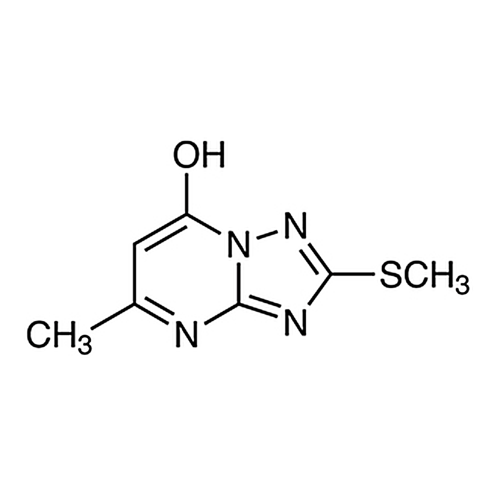 TCI 7-Hydroxy-5-methyl-2-methylthio-[1,2,4]triazolo[1,5-a]pyrimidine