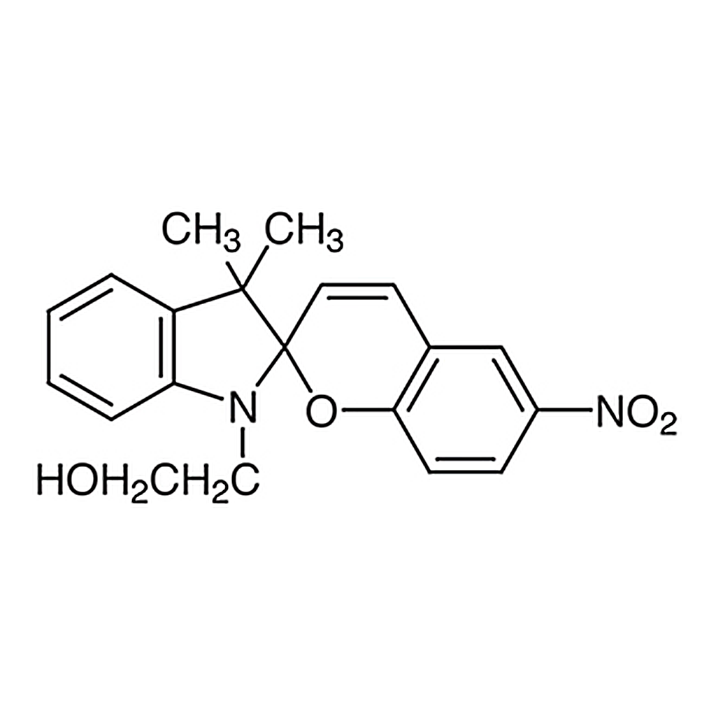 TCI 1-(2-Hydroxyethyl)-3,3-dimethylindolino-6'-nitrobenzopyrylospiran