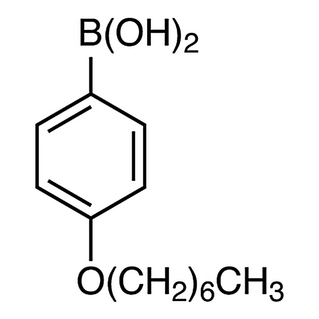 TCI 4-Heptyloxyphenylboronic Acid (contains varying amounts of Anhydride)