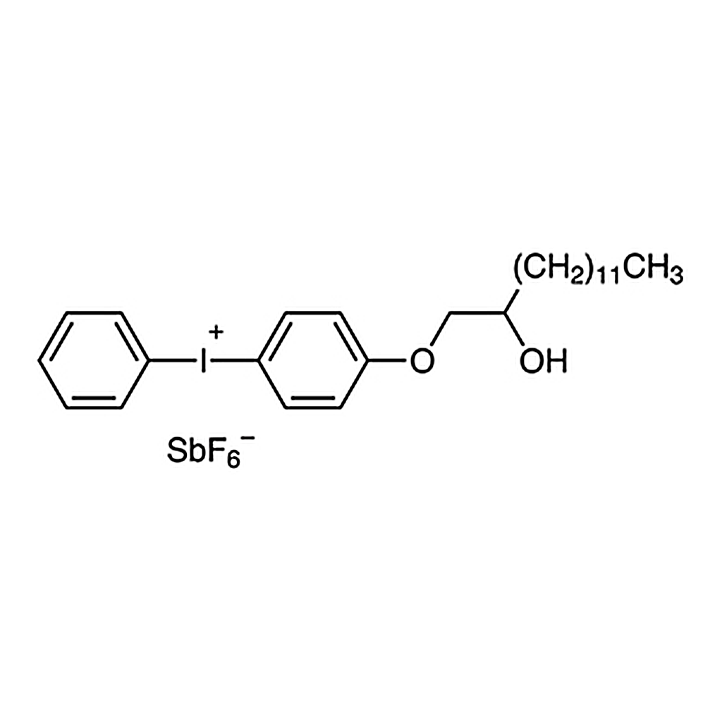 TCI [4-[(2-Hydroxytetradecyl)oxy]phenyl]phenyliodonium Hexafluoroantimonate
