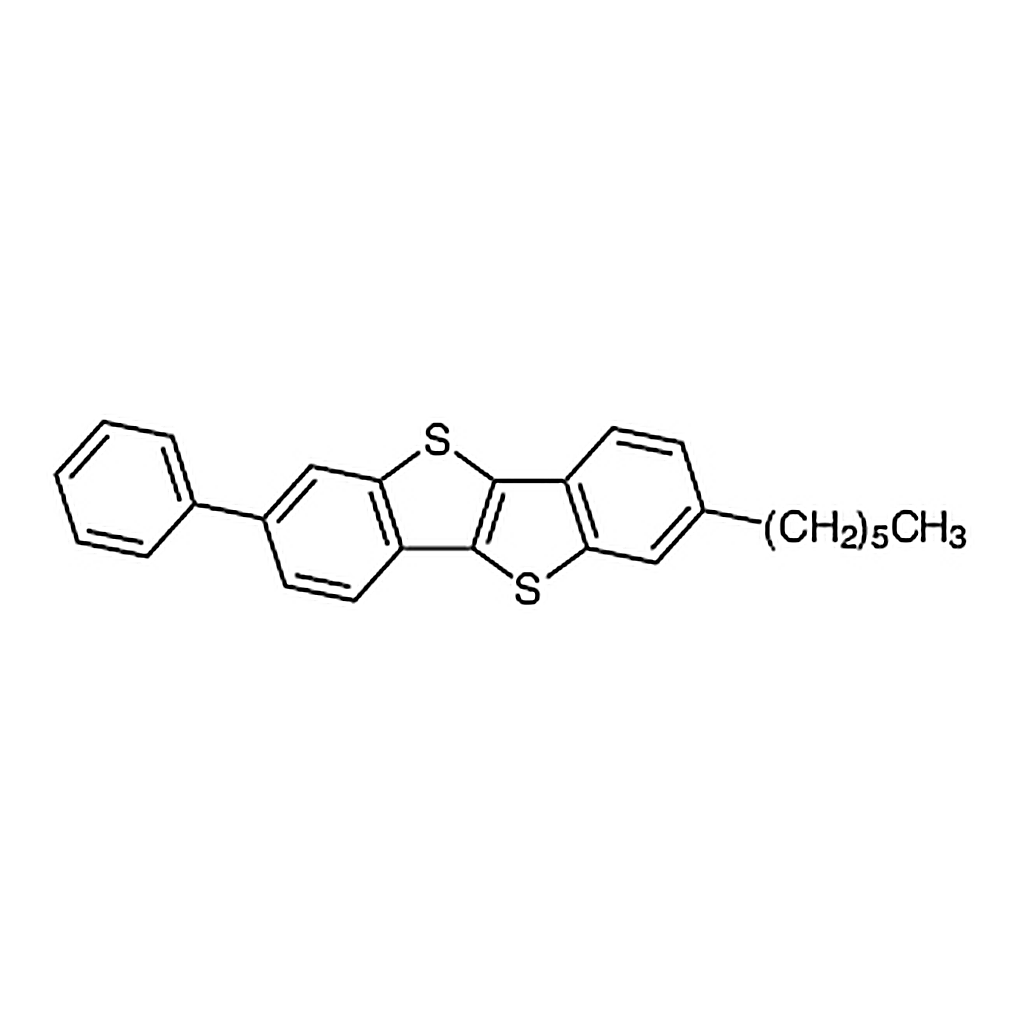 TCI 2-Hexyl-7-phenyl[1]benzothieno[3,2-b][1]benzothiophene [for organic electronics]