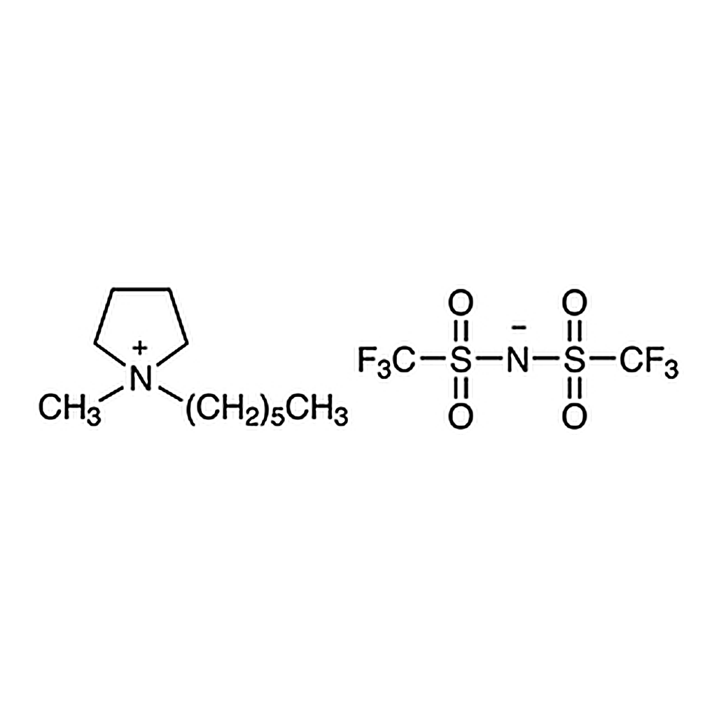 TCI 1-Hexyl-1-methylpyrrolidin-1-ium Bis((trifluoromethyl)sulfonyl)amide