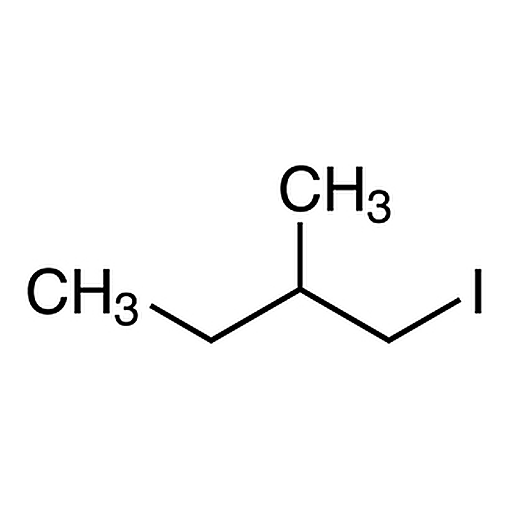 TCI 1-Iodo-2-methylbutane (stabilized with Copper chip)