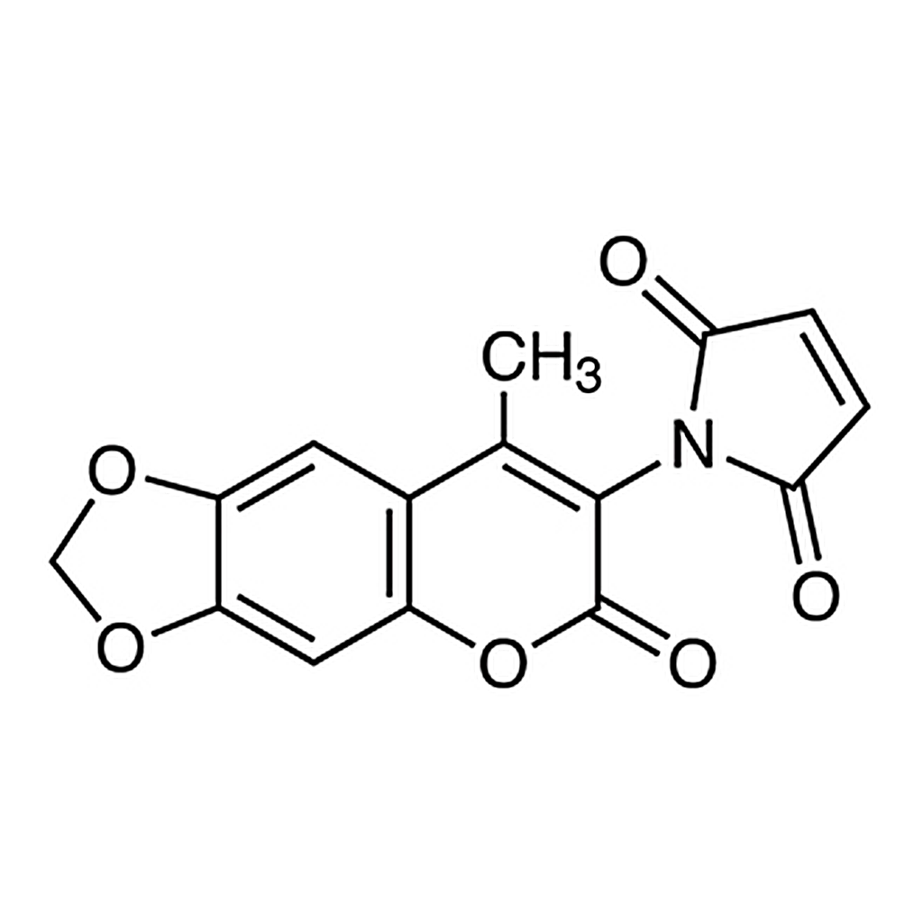 TCI 6,7-Methylenedioxy-4-methyl-3-maleimidocoumarin [for HPLC Labeling]