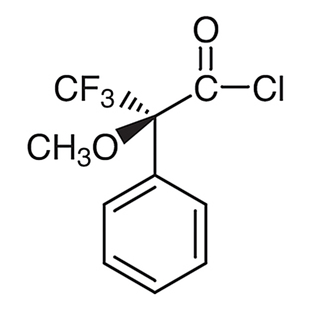 TCI (S)-(+)-α-Methoxy-α-(trifluoromethyl)phenylacetyl Chloride [for Determination of the optical purity of Alcohols and Amines]