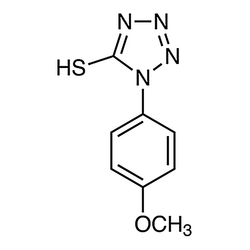 TCI 5-Mercapto-1-(4-methoxyphenyl)-1H-tetrazole
