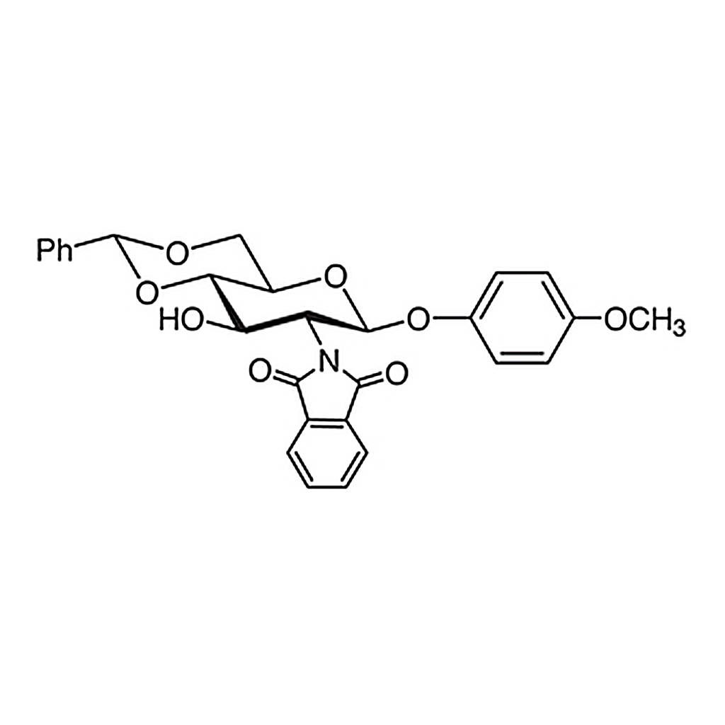 TCI 4-Methoxyphenyl 4,6-O-Benzylidene-2-deoxy-2-phthalimido-β-D-glucopyranoside