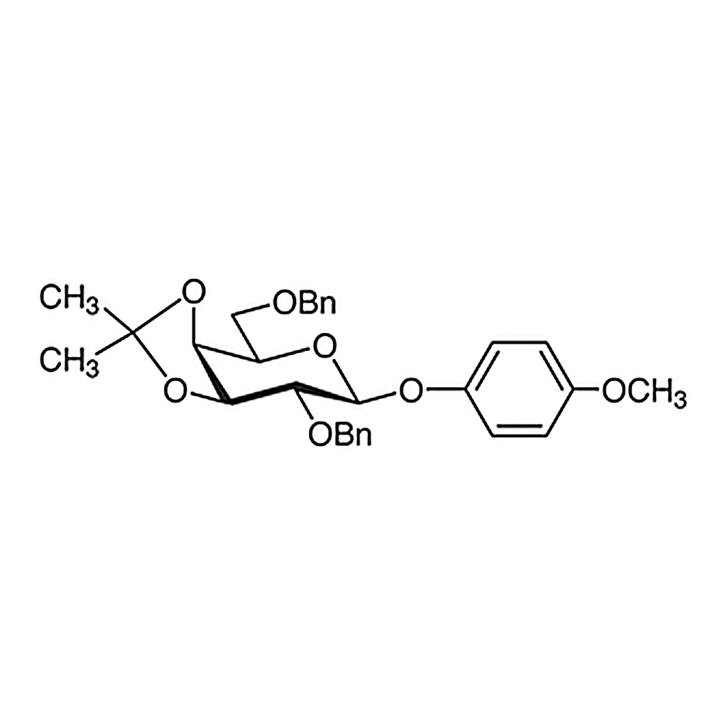 TCI 4-Methoxyphenyl 2,6-Di-O-benzyl-3,4-O-isopropylidene-β-D-galactopyranoside