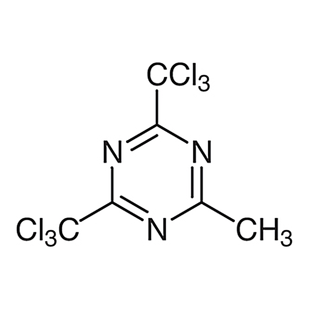 TCI 2-Methyl-4,6-bis(trichloromethyl)-1,3,5-triazine