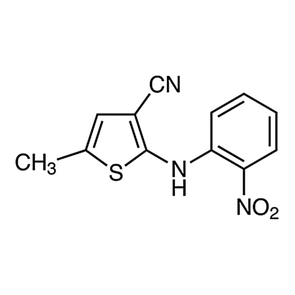 TCI 5-Methyl-2-(2-nitroanilino)-3-thiophenecarbonitrile