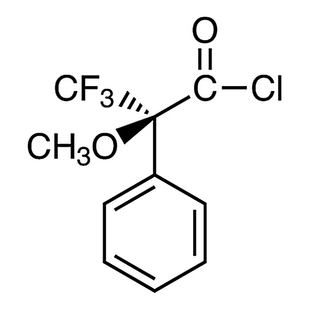 TCI (S)-(+)-α-Methoxy-α-(trifluoromethyl)phenylacetyl Chloride (ca. 18% in Dichloromethane, ca. 1.0mol/L) [for Determination of the optical purity of Alcohols and Amines]