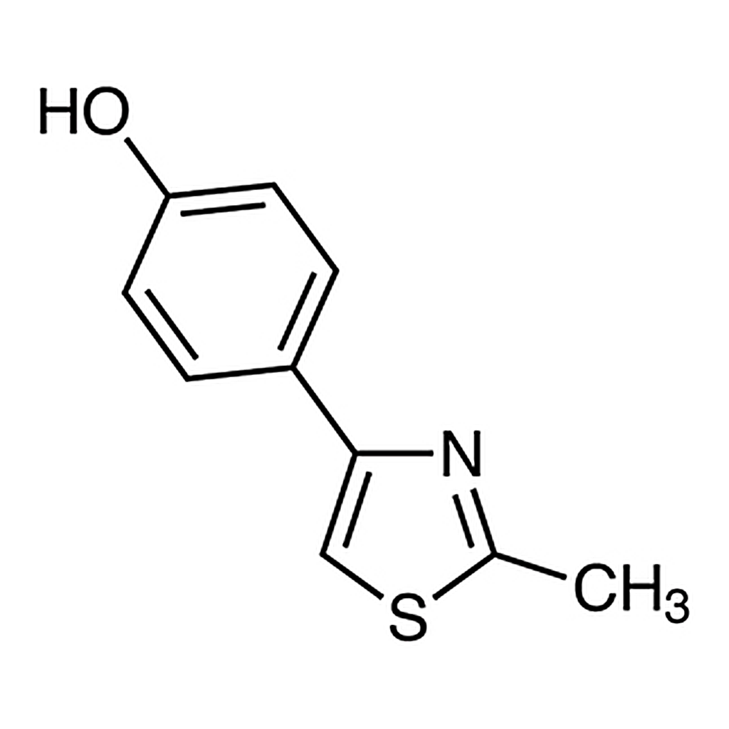 TCI 4-(2-Methyl-4-thiazolyl)phenol [for Biochemical Research]