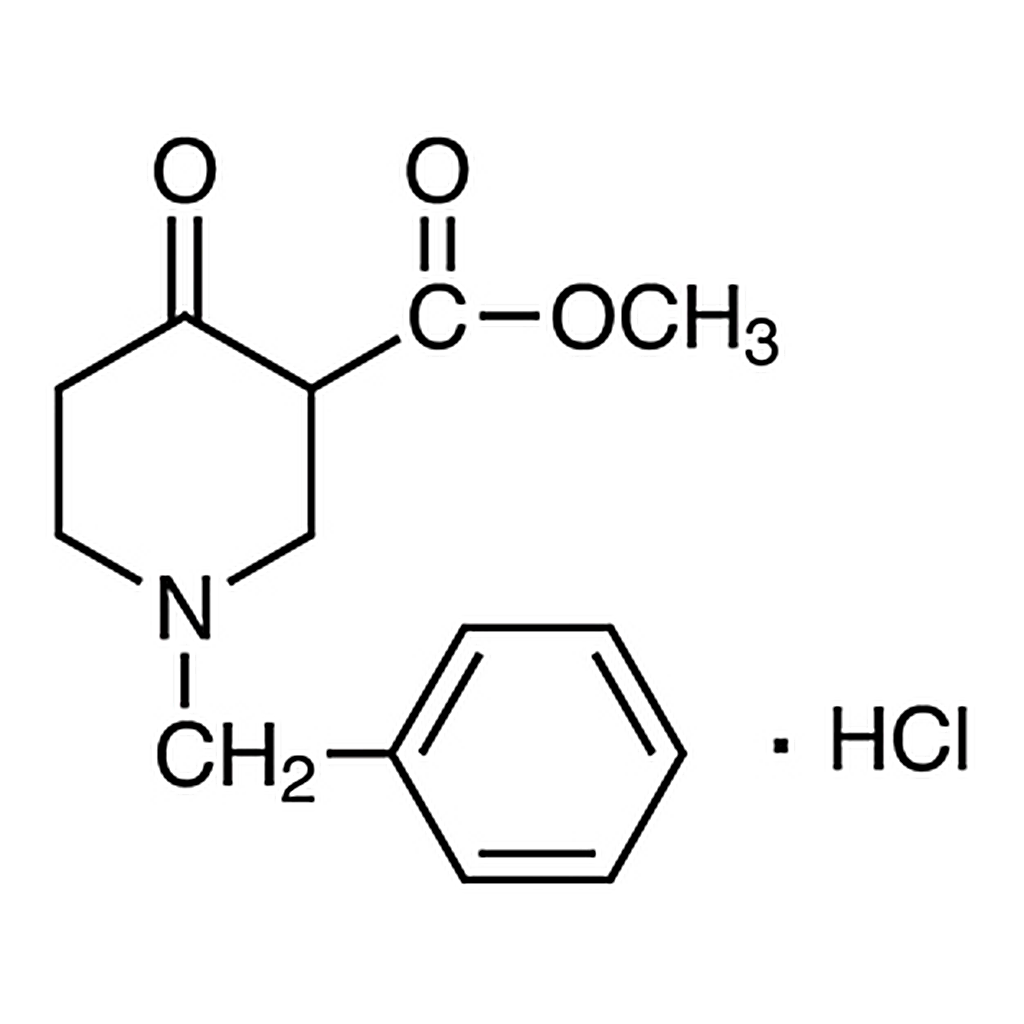 TCI Methyl 1-Benzyl-4-oxo-3-piperidinecarboxylate Hydrochloride